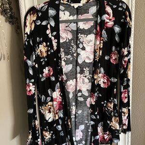 Maurice’s rose cardigan